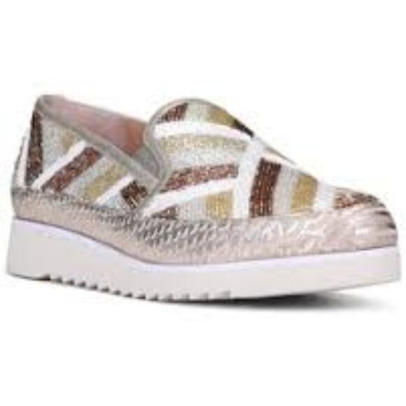 COPY NWOB $248 - Donald J. Pliner NWT Finni Canvas Slipper Sixe 8.5 - Picture 1 of 11